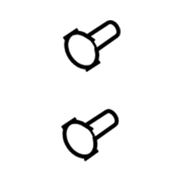 Mercury -W706635-SSW Trunk Side Trim Pin