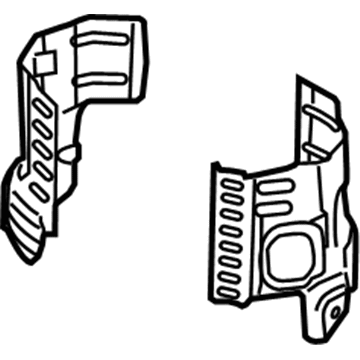 Ford 7T4Z-5E258-A Heat Shield