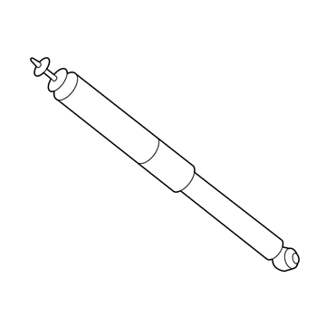 Ford CT4Z-18125-A Shock Absorber, Rear