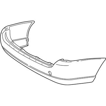 Ford Focus Bumper - 6S4Z-17K835-GAPTM