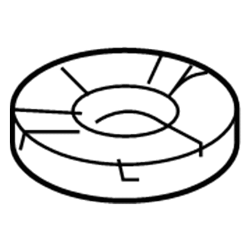 Ford F58Z-5536-A Spring Insulator, Rear