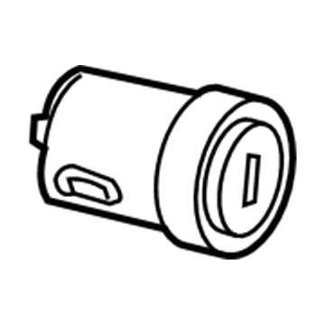 Ford AU5Z-11582-B Cylinder & Keys