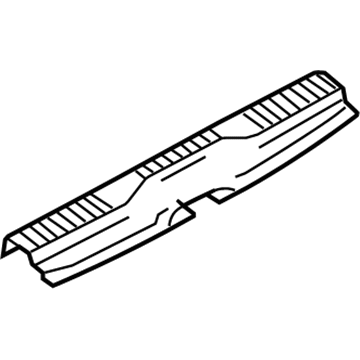 Mercury 5L2Z-7842624-AAA Scuff Plate