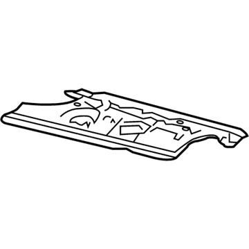 Ford YL8Z-6687-AA Oil Pan Baffle