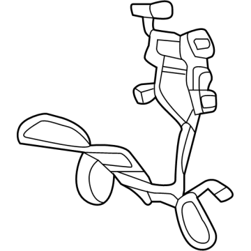 Ford ML3Z-13410-E Wire Harness, Rear