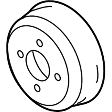 Ford 6L2Z-8509-AA Pulley - Water Pump