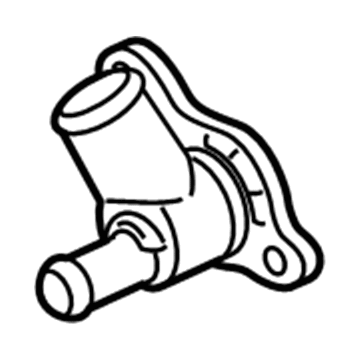 Ford HL3Z-8592-A Water Outlet