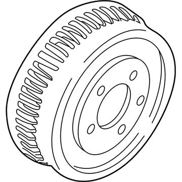 Mercury Wheel Hub - YF1Z-1V126-BA