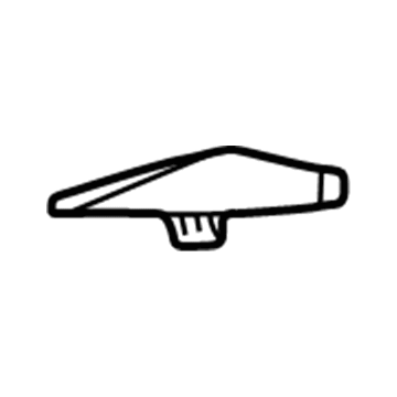 Ford 2L1Z-19E630-BA Defroster Vent, Passenger Side