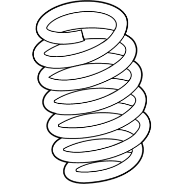 Ford LC5Z-5310-A Coil Spring, Front