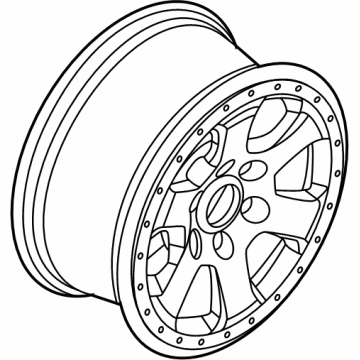Ford N2DZ-1007-EA Wheel, Alloy