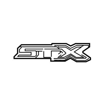 Ford HL3Z-9925622-AA Decal, Rear Driver Side