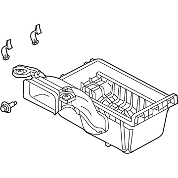 Ford BT4Z-9A600-A Air Cleaner Body, Lower