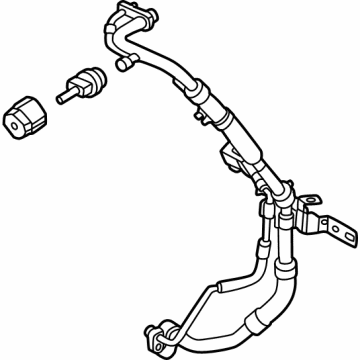 Ford NK4Z-19A834-A Rear A/C Tube