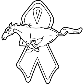 Ford 8R3Z-16228-AA Emblem