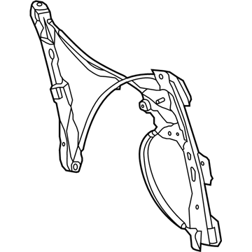 Lincoln Window Regulator - HS7Z-5423208-A