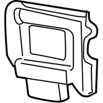 Mercury Air Bag Control Module - 6W7Z-14B321-D