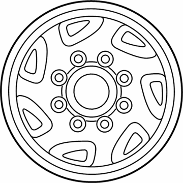 2003 Ford Excursion Wheel Cover - 4C3Z-1130-AB
