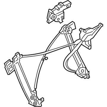 Ford Window Regulator - MR3Z-6323200-A