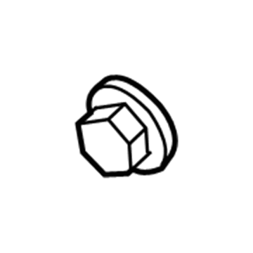 Ford -W708990-S440 Bushing Nut