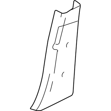 Ford DG1Z-5424356-AA Lower Center Pillar Trim