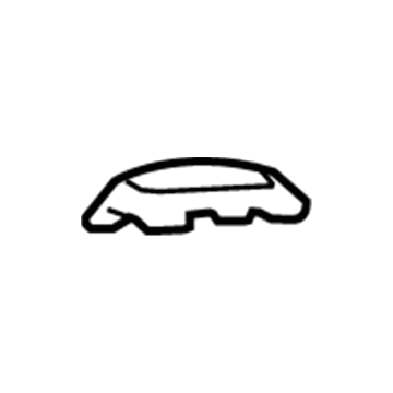 Ford 5L2Z-7855183-AAA End Cap, Rear Driver Side