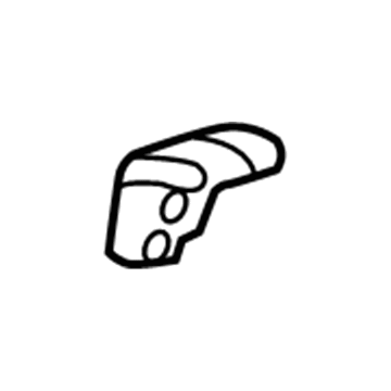 Ford XW4Z-17C897-BA Impact Bar Bracket