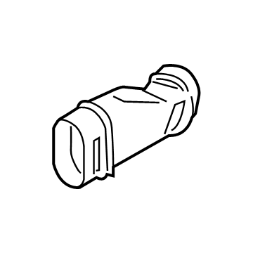 Ford Police Interceptor Utility Air Intake Coupling - L1MZ-9C675-A