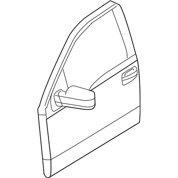 Ford AL3Z-1820124-C Door Shell, Front Passenger Side