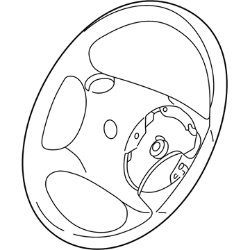 Mercury Mountaineer Steering Wheel - F87Z-3600-FAC