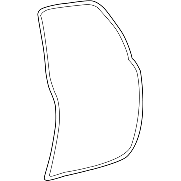 2010 Ford Crown Victoria Door Seal - 2W7Z-5425325-AA
