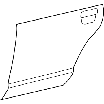 Mercury 3W7Z-5424700-AA Outer Panel
