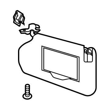 Ford Bronco Sport Sun Visor - M1PZ-7804105-AA