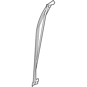 Ford 4L3Z-18253A36-AF Door Weatherstrip, Rear Passenger Side