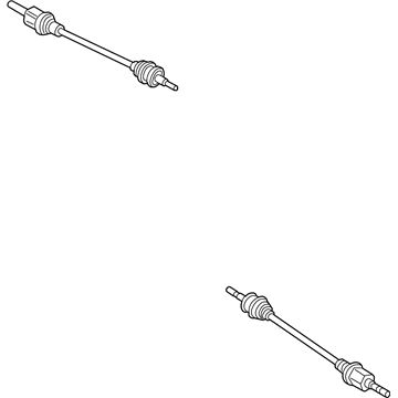 Lincoln F2GZ-4K138-C Axle Assembly