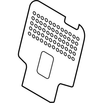 Lincoln LC5Z-7860508-B Seat Back Panel