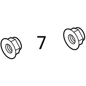 Ford -W520214-S440 Stabilizer Link Nut