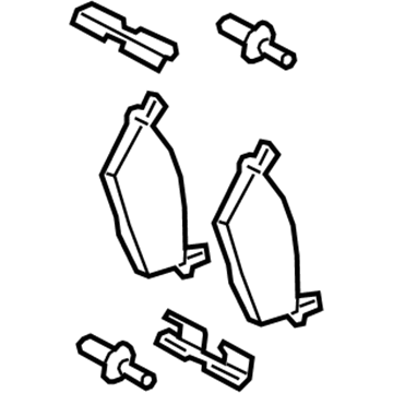 Lincoln Brake Pads - NL1Z-2200-A