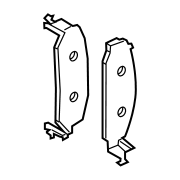 Lincoln Brake Pads - L1MZ-2001-F