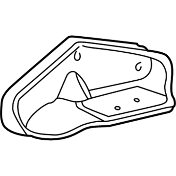 Mercury F87Z-6031-FA Motor Mount Bracket