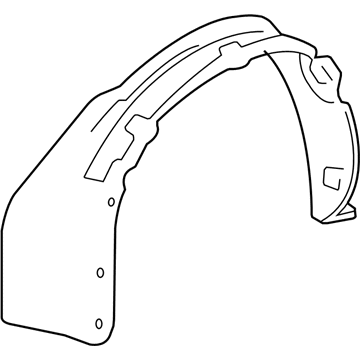 Mercury 5L8Z-16103-AA Fender Liner