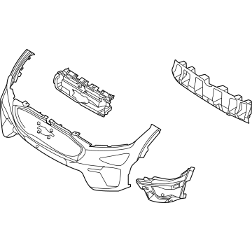 Ford Mustang Mach-E Bumper - LK9Z-17D957-BAPTM