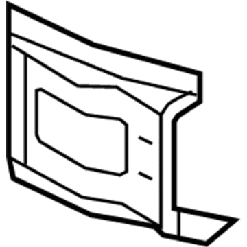 Ford 8C3Z-17B984-A Mount Plate, Front Passenger Side