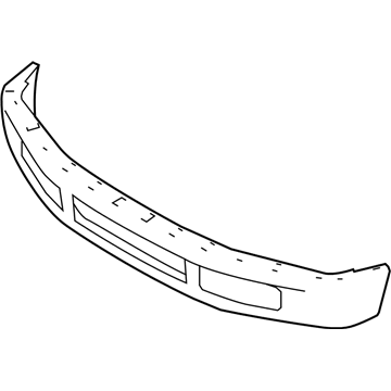 Ford 8C3Z-17757-CPTM Bumper, Front