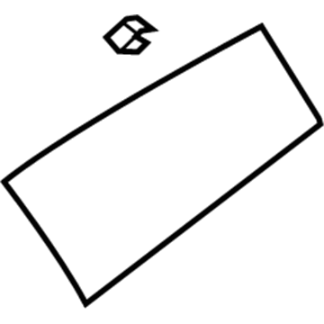 Ford AG1Z-54046A62-AA Molding Panel