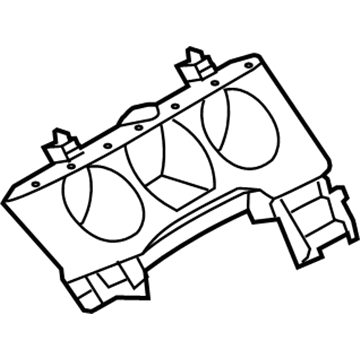 Ford AG1Z-54044D70-AA Cluster Bezel