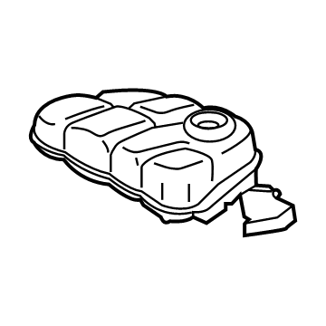 Lincoln Coolant Reservoir - GJ7Z-8A080-A