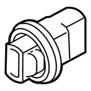 Ford 8A8Z-13411-A Signal Lamp Bulb Socket, Front