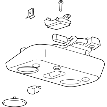 Ford JR3Z-63519A70-CA Overhead Console