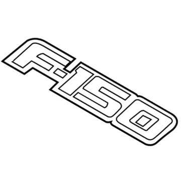 Ford AL3Z-9942528-AA Nameplate, Rear